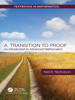 cover image of A Transition to Proof